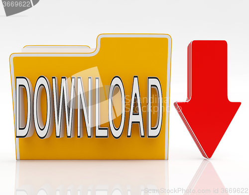 Image of Download File Shows Downloaded Software