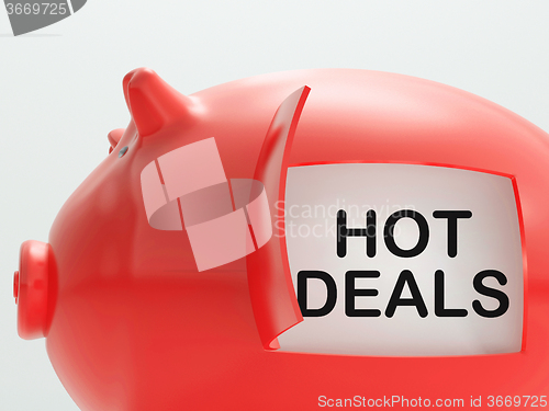 Image of Hot Deals Piggy Bank Shows Cheap And Quality Products