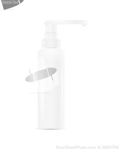 Image of white bottle for liquid soap