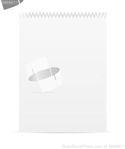 Image of white paper bag