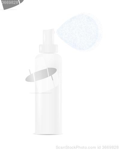 Image of bottle with spray