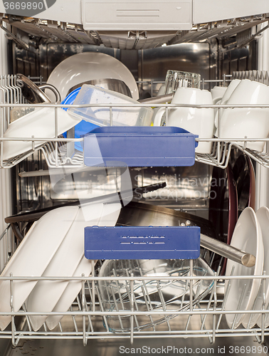 Image of Utensils in dishwasher