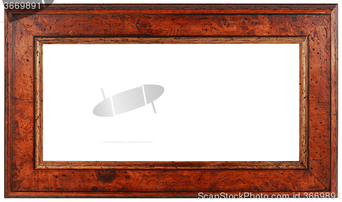 Image of Panoramic Wooden Frame Cutout