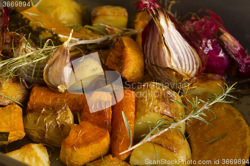 Image of Rustic Baked Vegetables