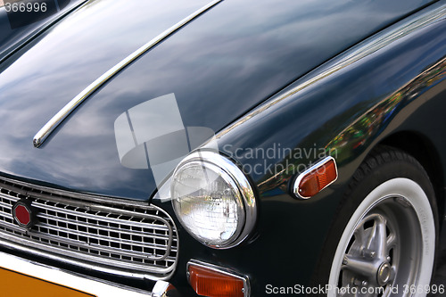 Image of Old car detail