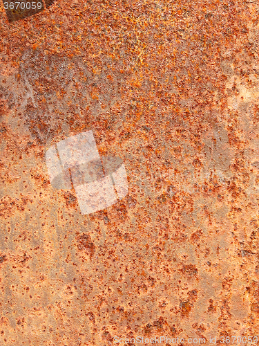 Image of Rusty iron sheet