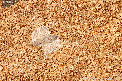 Image of Fine sawdust as a texture