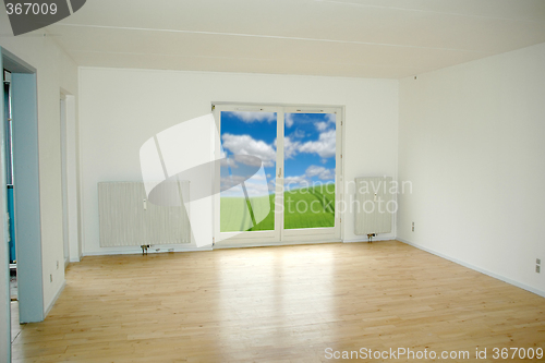 Image of Empty room of apartment