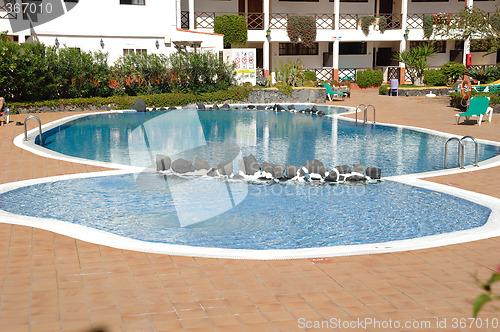 Image of Swimming pool in hotel resort