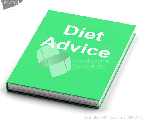 Image of Diet Advice Book  Shows Weight loss Knowledge