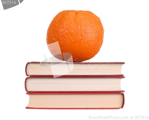 Image of Orange on Books