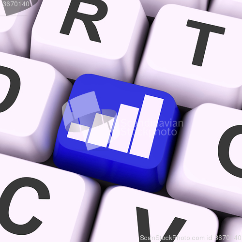 Image of Graph Key Means Data Analysis Or Statistics