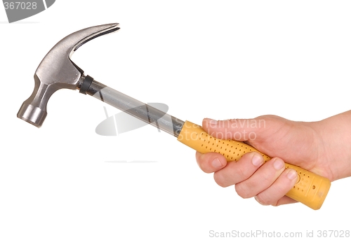 Image of Hand with Hammer