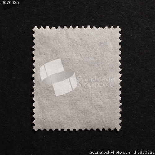 Image of Blank stamp