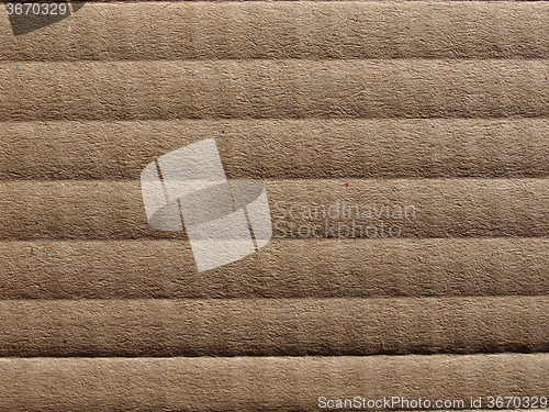 Image of Brown corrugated cardboard background