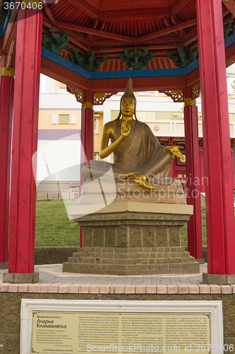 Image of Elista Kalmykia Buddhist temple 