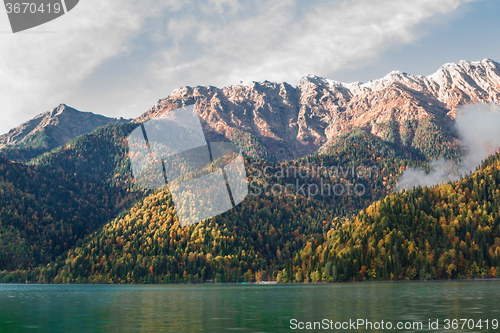 Image of Lake Riza  Abkhazia