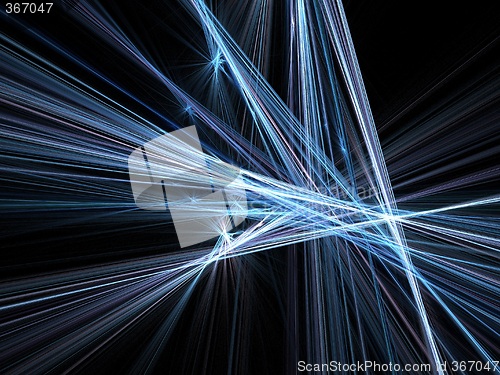Image of Night city streets abstract