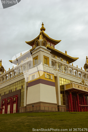 Image of Elista Kalmykia Buddhist temple   