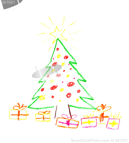 Image of Christmas drawing