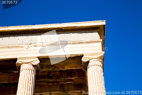 Image of historical   athens in  architecture and historical place  