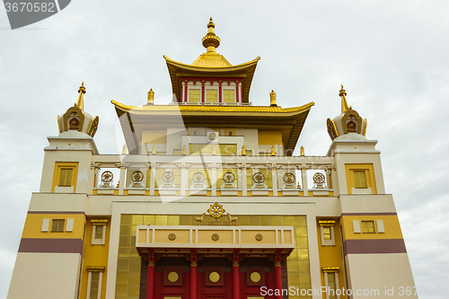 Image of Elista Kalmykia Buddhist temple   