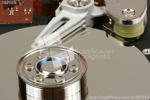 Image of Hard disk interior