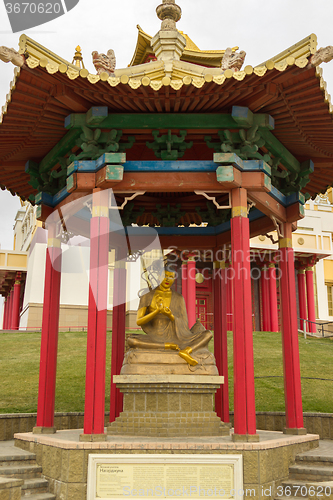 Image of Elista Kalmykia Buddhist temple 