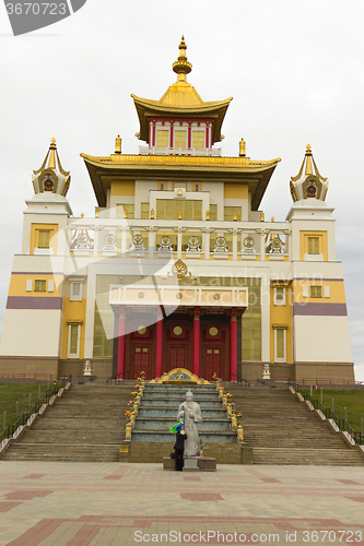 Image of Elista Kalmykia Buddhist temple   