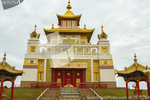 Image of Elista Kalmykia Buddhist temple   