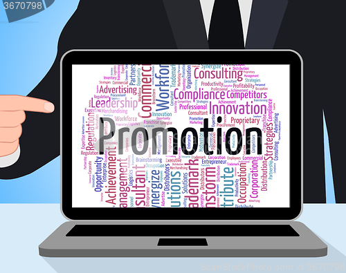 Image of Promotion Word Means Wordcloud Discount And Closeout
