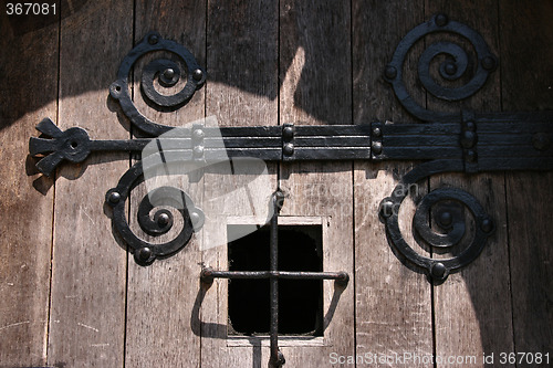 Image of Vintage prison window