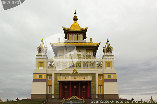 Image of Elista Kalmykia Buddhist temple   