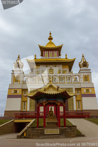 Image of Elista Kalmykia Buddhist temple   