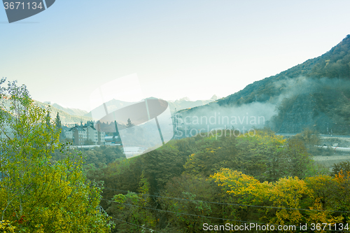 Image of The natural landscape of the Caucasus