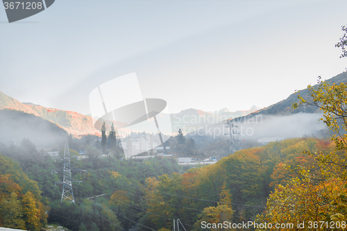 Image of The natural landscape of the Caucasus