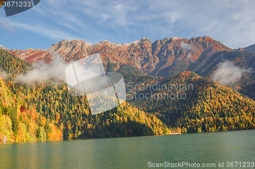 Image of Lake Riza  Abkhazia