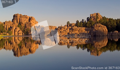 Image of Sylvan Lake Reflection