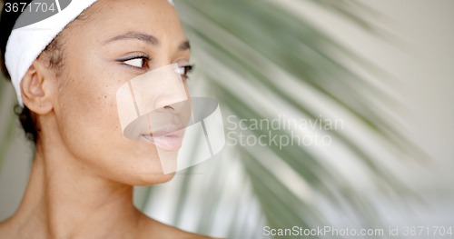 Image of Clean Face Of A Young Woman