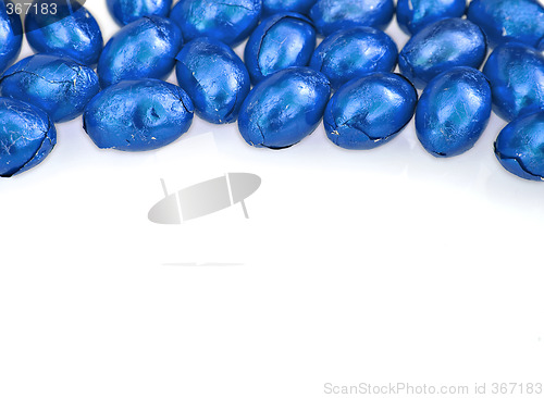 Image of easter eggs