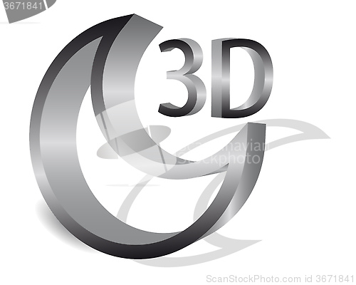 Image of 3d sign