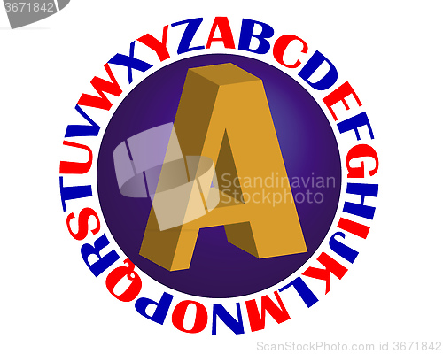 Image of alphabet