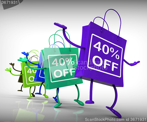 Image of Forty-Percent Off Bags Show 40 Discounts