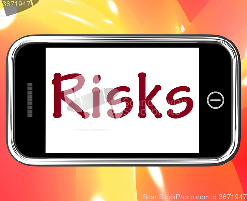 Image of Risks Smartphone Means Investing Online Profit And Loss