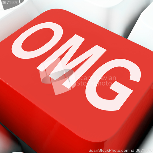Image of Omg Keys Show Oh My God Or Shocked\r