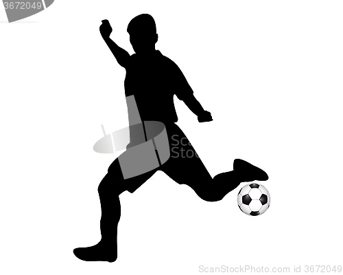 Image of footballer