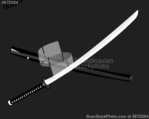 Image of Japanese katana