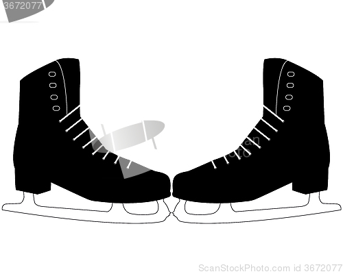 Image of pair of skates