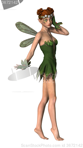 Image of Spring Fairy on White