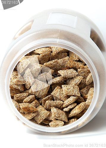 Image of cereal wheat squares